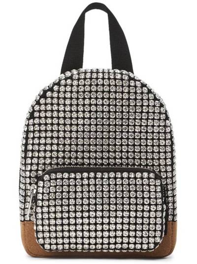 Рюкзак Alexander Wang Mini Cruiser Серебряный