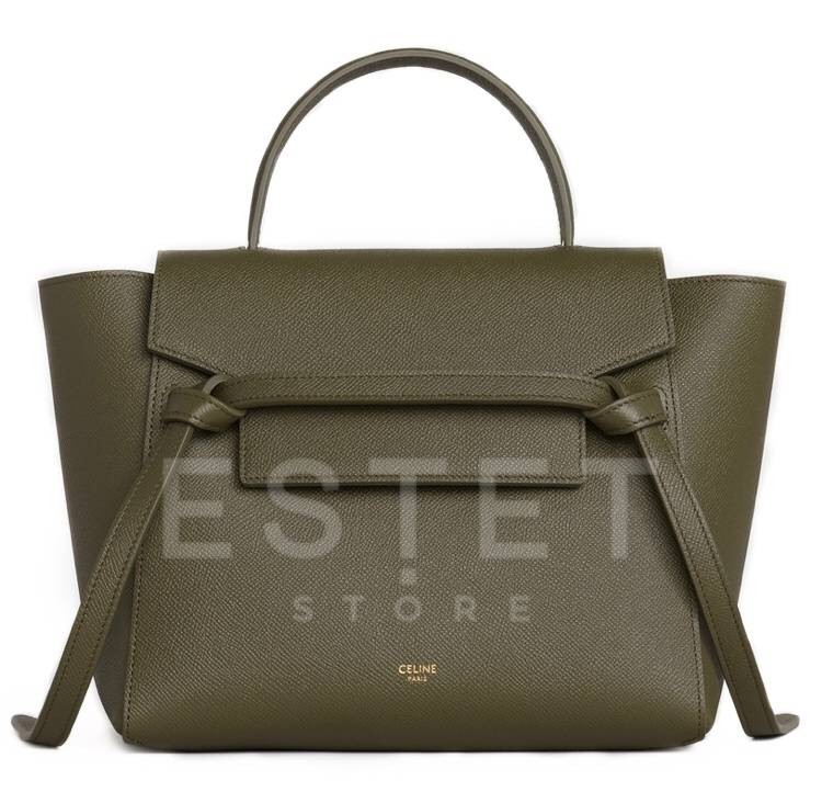 Сумка Celine Micro Belt Bag Оливковая
