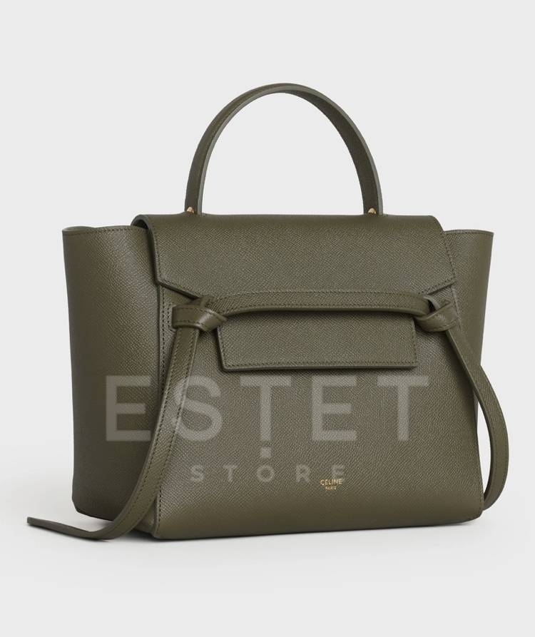 Сумка Celine Micro Belt Bag Оливковая