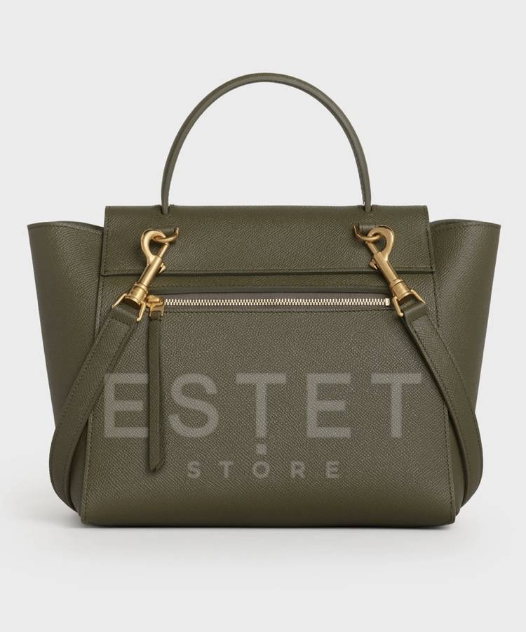 Сумка Celine Micro Belt Bag Оливковая