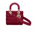 Сумка Dior Lady My Abcdior Вишневая