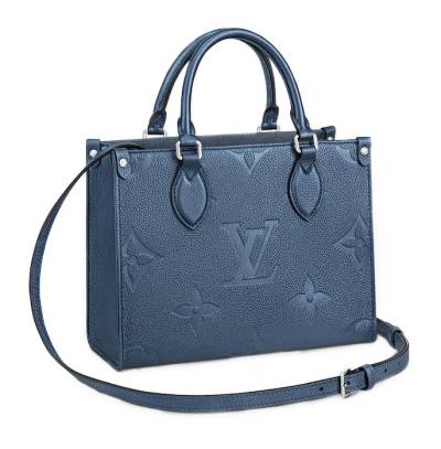 Сумка Louis Vuitton Onthego Pm Темно-синяя