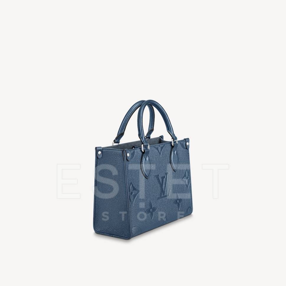 Сумка Louis Vuitton Onthego Pm Темно-синяя