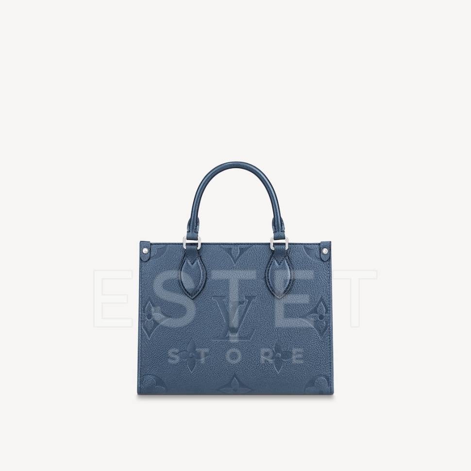 Сумка Louis Vuitton Onthego Pm Темно-синяя
