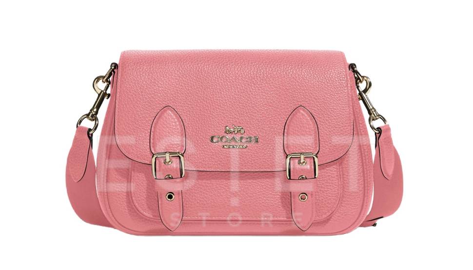 Сумка Coach Lucy Crossbody Розовая