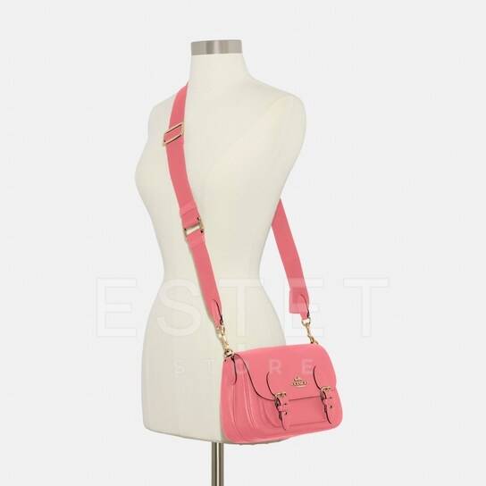 Сумка Coach Lucy Crossbody Розовая