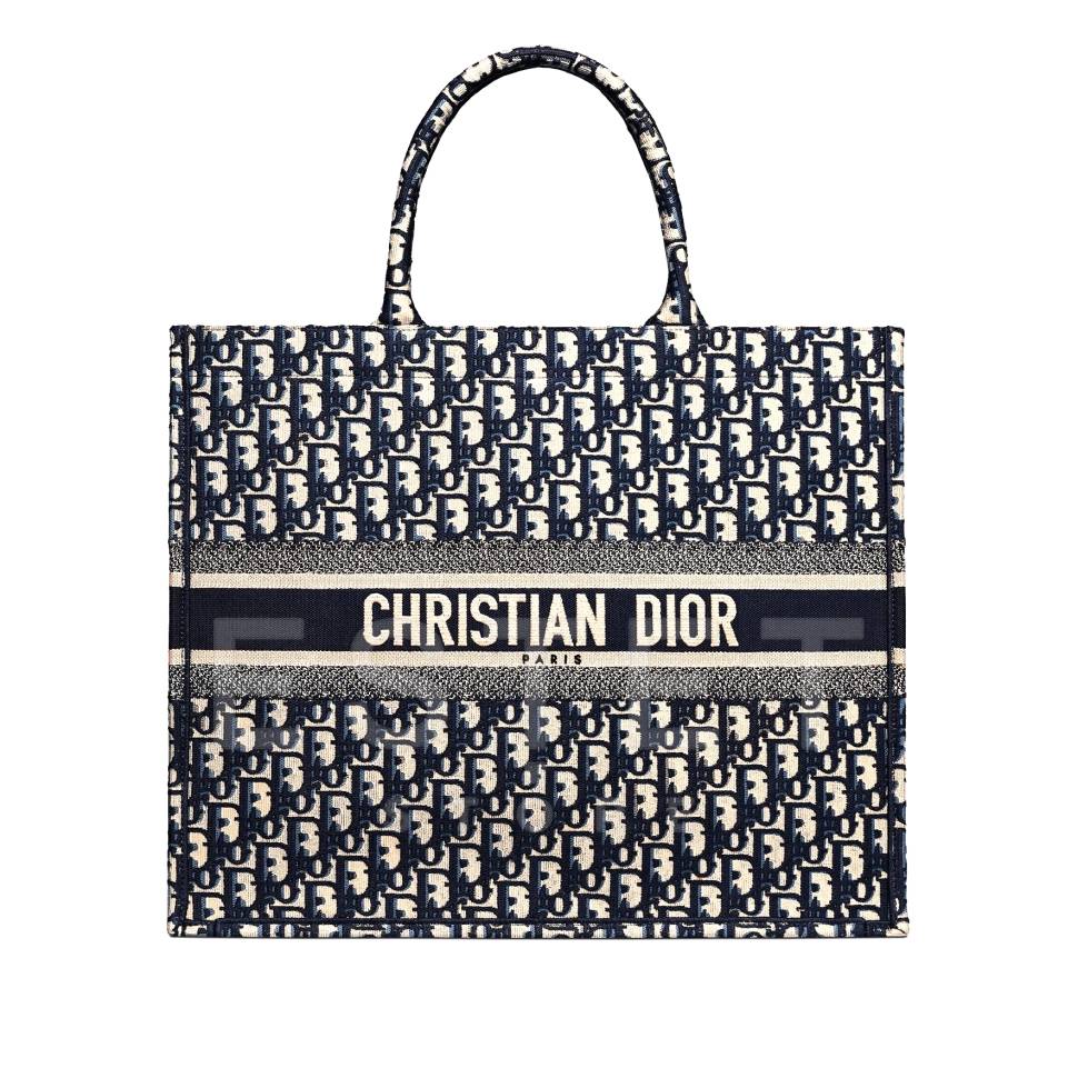 Сумка Dior Book Tote Темно-синяя