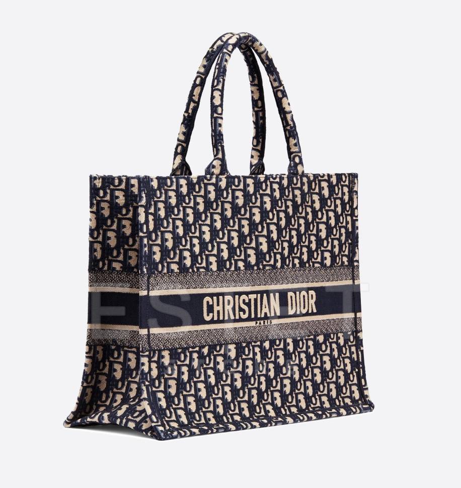 Сумка Dior Book Tote Темно-синяя