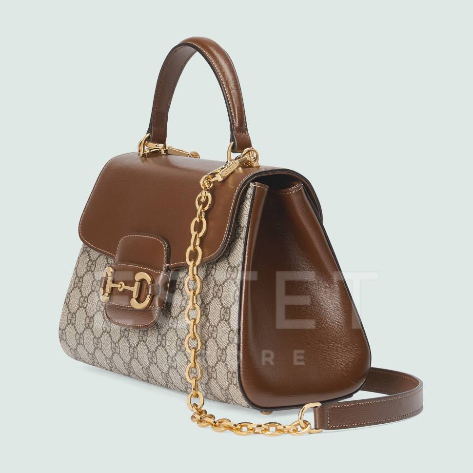 Сумка Gucci Horsebit 1955 Коричневая
