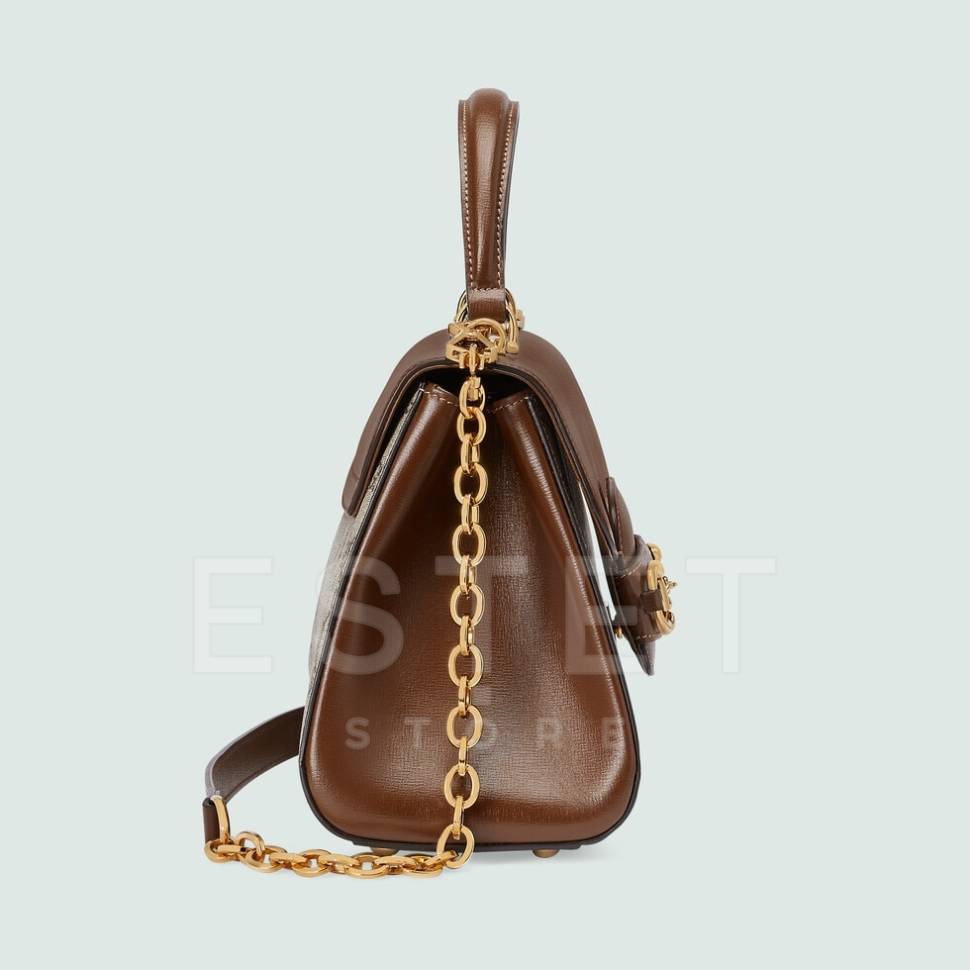 Сумка Gucci Horsebit 1955 Коричневая
