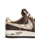 Кроссовки Louis Vuitton Nike X Коричневые