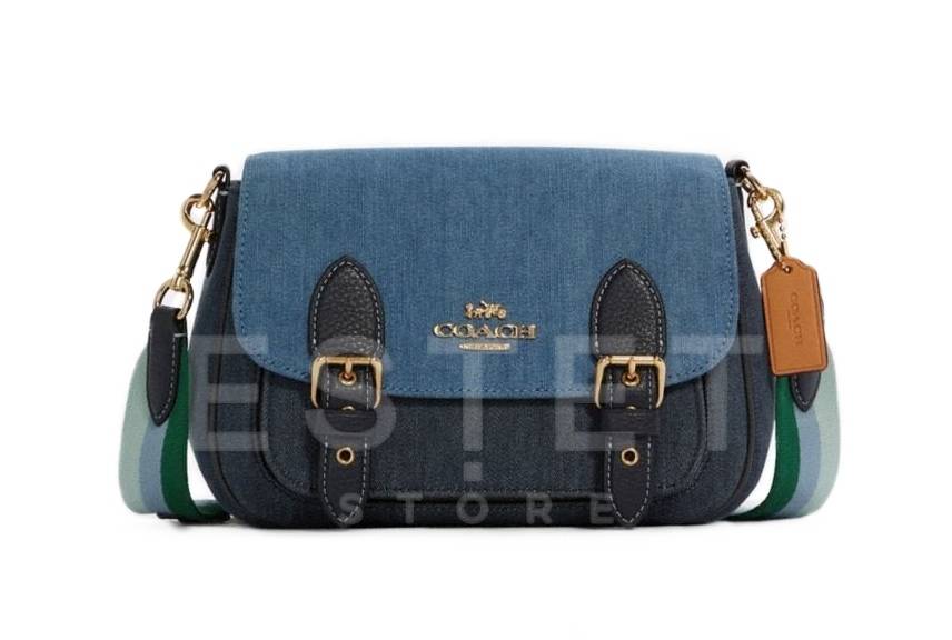 Сумка Coach Lucy Crossbody Синяя