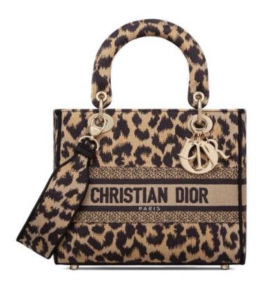 Сумка Dior Lady D-lite Бежевая