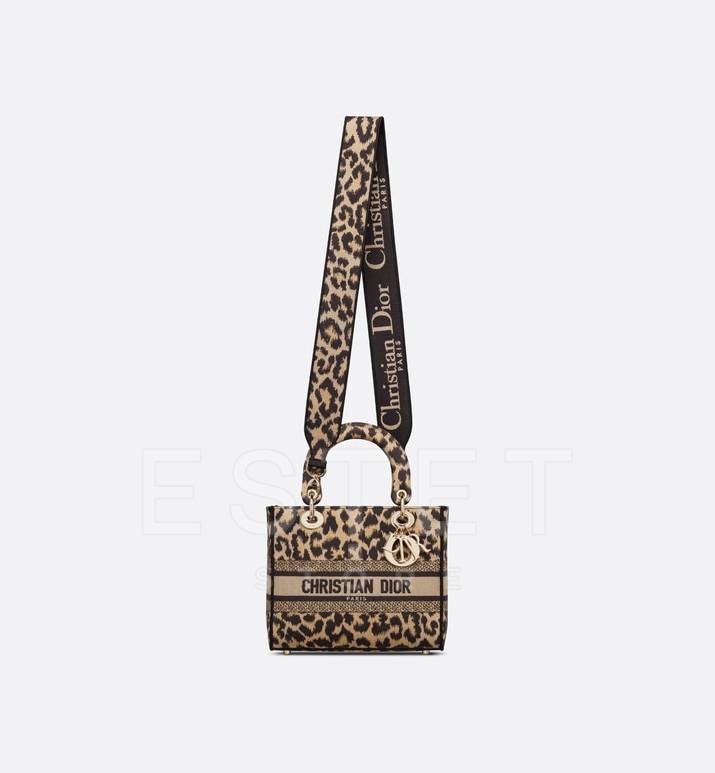 Сумка Dior Lady D-lite Бежевая
