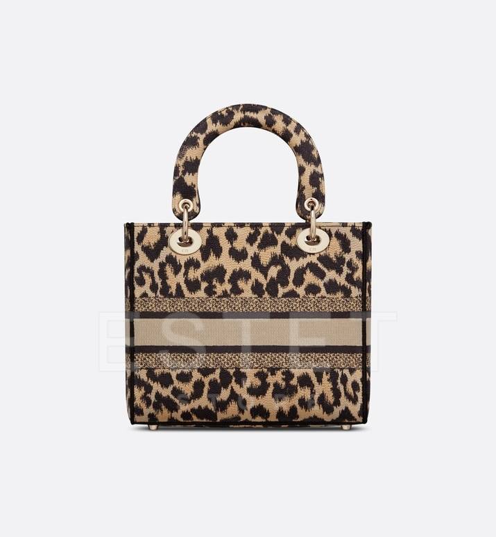 Сумка Dior Lady D-lite Бежевая