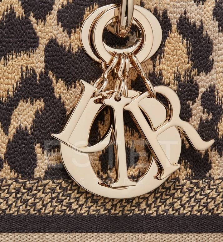 Сумка Dior Lady D-lite Бежевая