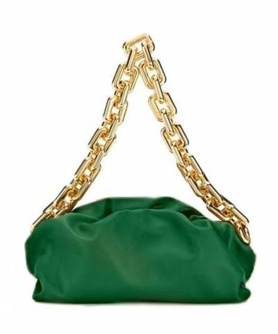 Сумка Bottega Veneta The Chain Pouch Зеленая