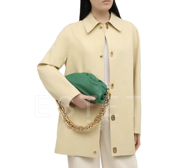 Сумка Bottega Veneta The Chain Pouch Зеленая