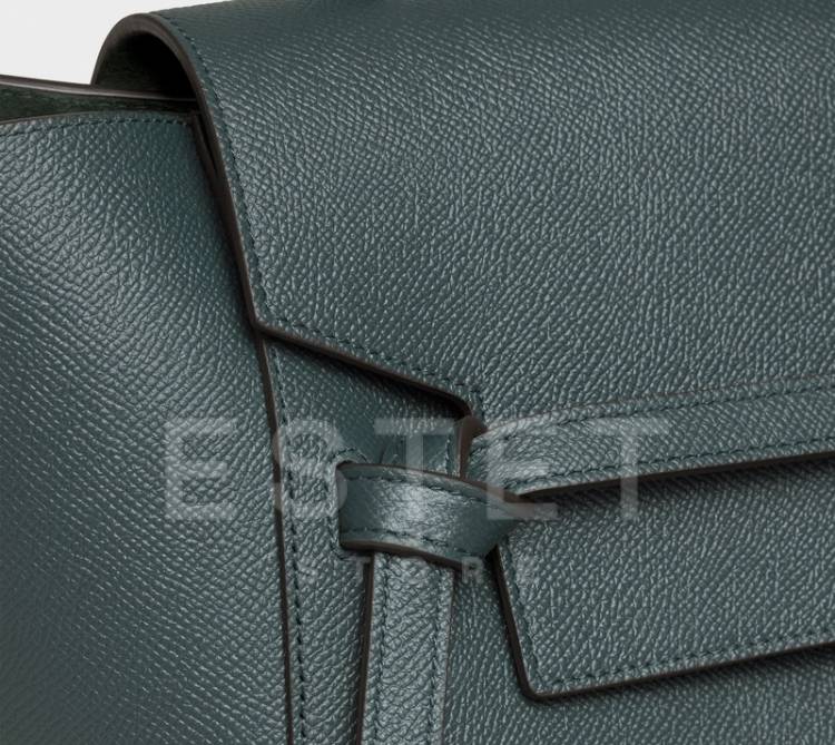 Сумка Celine Mini Belt Bag Темно-зеленая