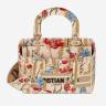 Сумка Dior Lady D-lite Бежевая