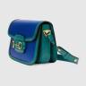 Сумка Gucci Horsebit 1955 Бирюзовая