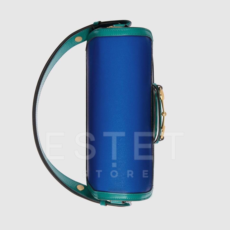 Сумка Gucci Horsebit 1955 Бирюзовая