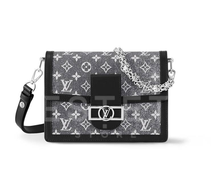 Сумка Louis Vuitton Dauphine Mm Серая