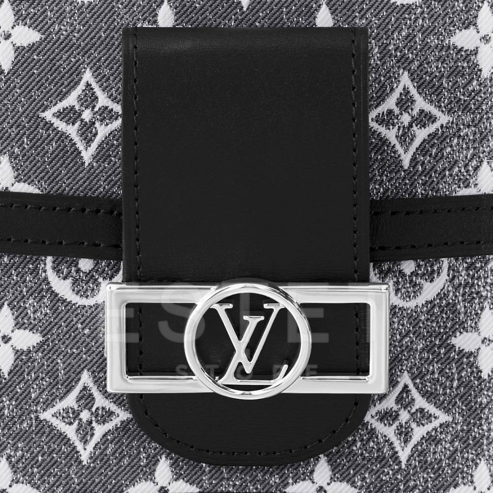 Сумка Louis Vuitton Dauphine Mm Серая