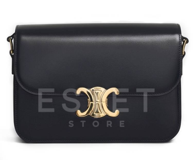 Сумка Celine Medium Triomphe Bag Черная