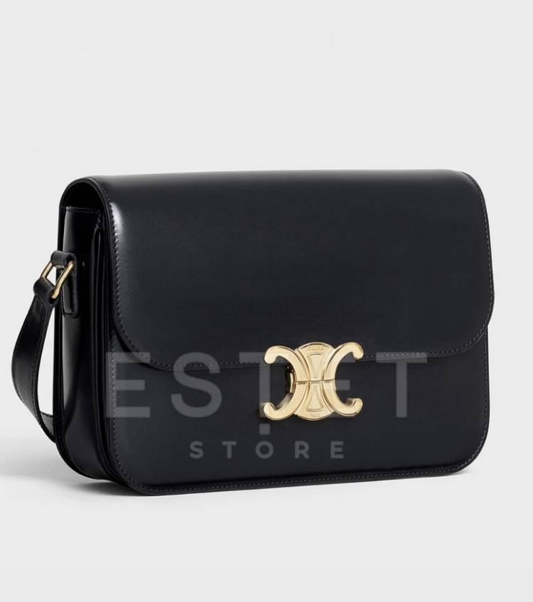 Сумка Celine Medium Triomphe Bag Черная