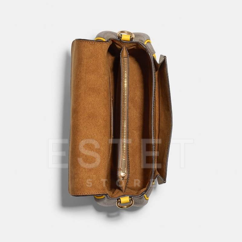 Сумка Coach Lucy Crossbody Желтая