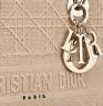 Сумка Dior Lady D-lite Бежевая