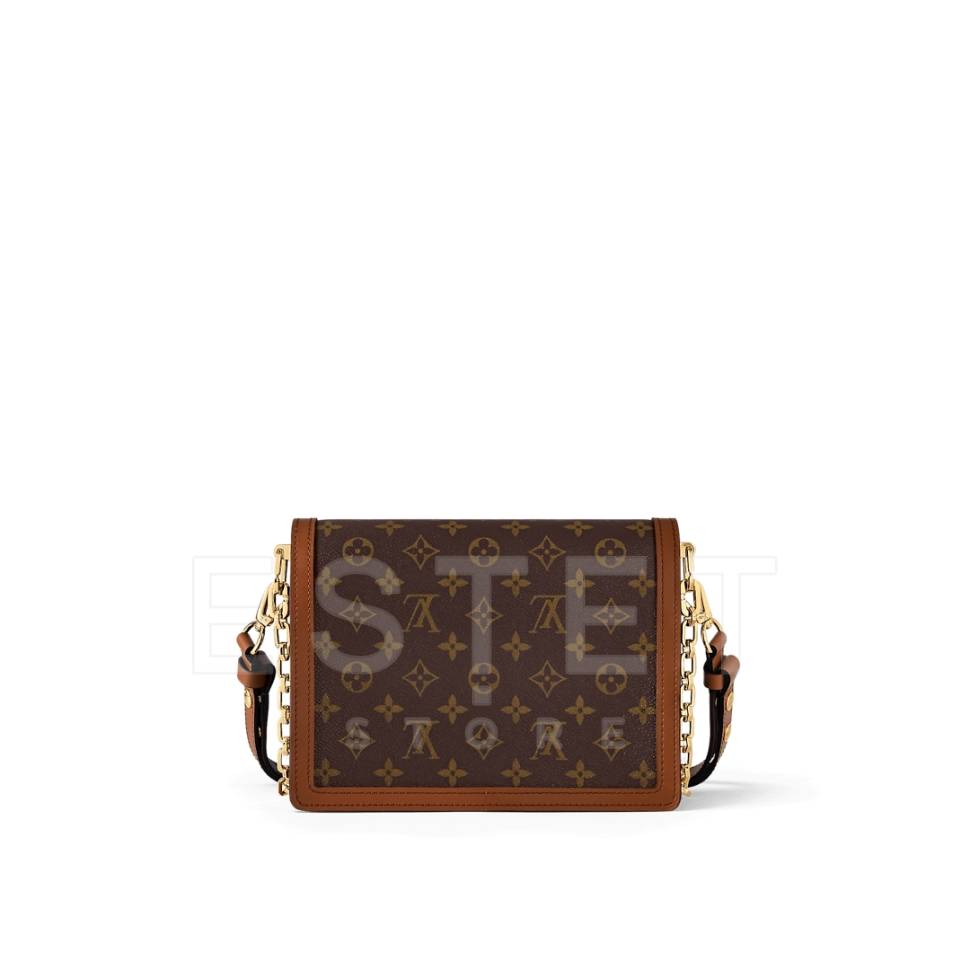 Сумка Louis Vuitton Dauphine Mm Коричневая
