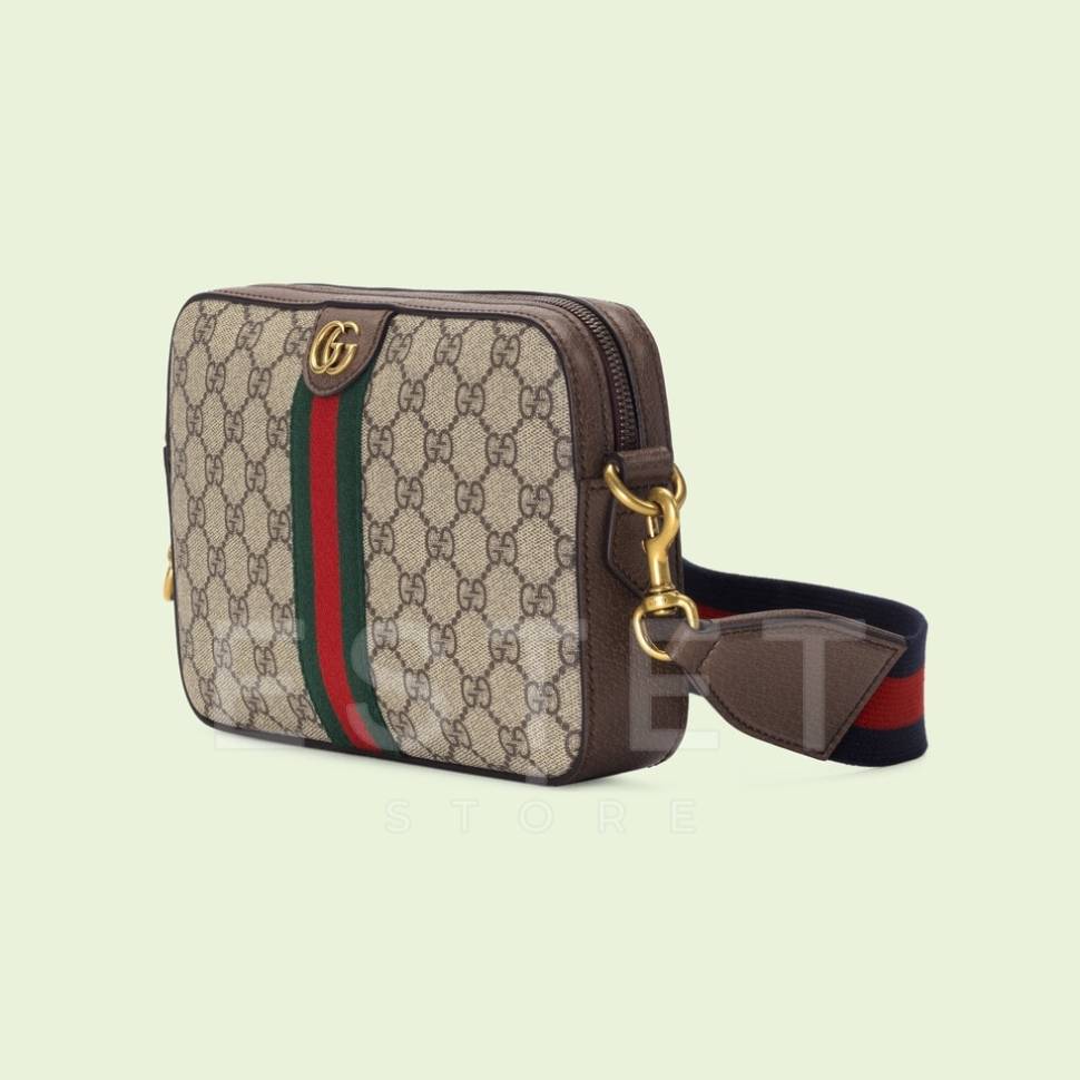 Сумка Gucci Ophidia Gg Бежевая