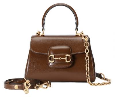 Сумка Gucci Horsebit 1955 Коричневая