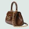 Сумка Gucci Horsebit 1955 Коричневая