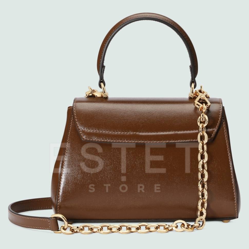 Сумка Gucci Horsebit 1955 Коричневая