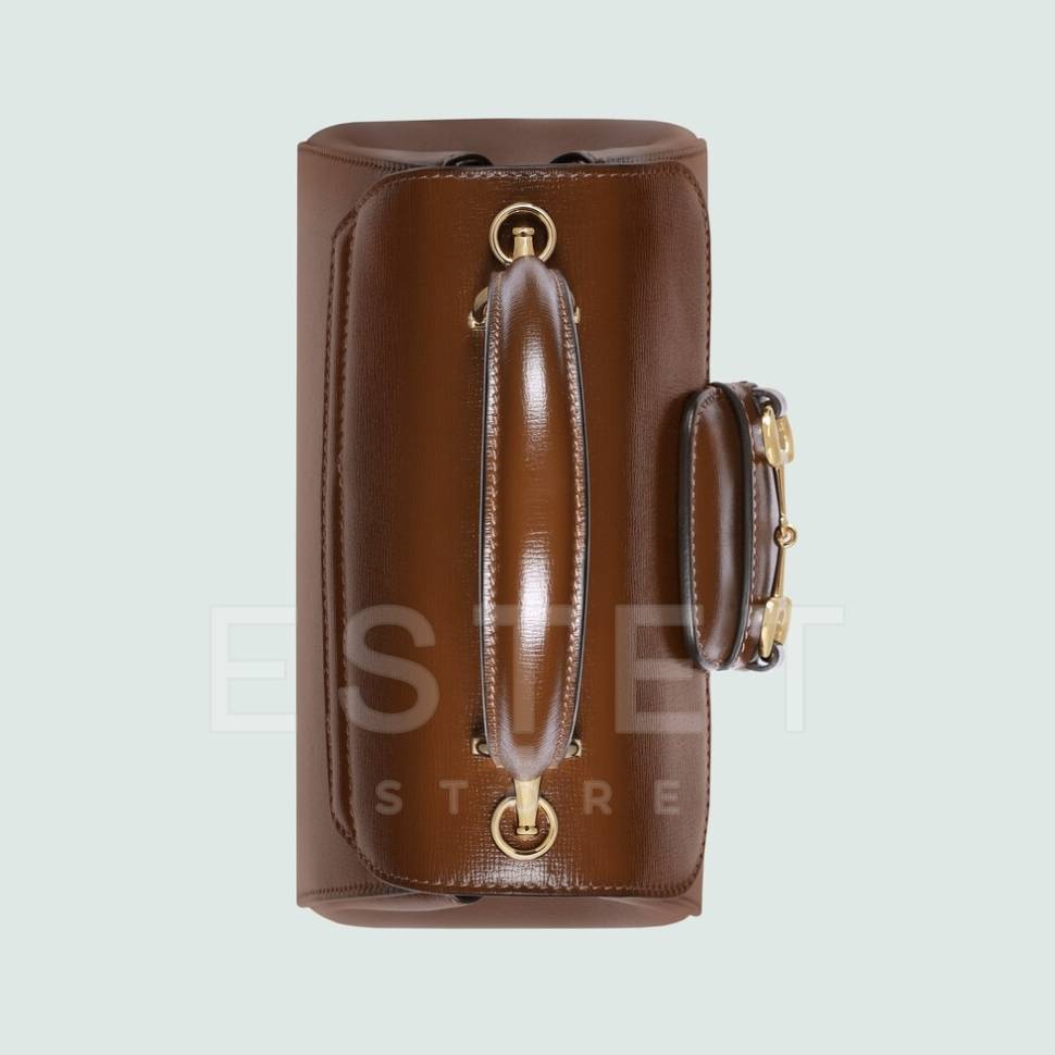 Сумка Gucci Horsebit 1955 Коричневая