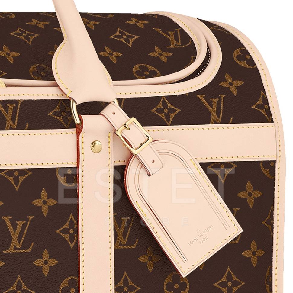 Сумка Louis Vuitton Dog Carrier 40 Коричневая