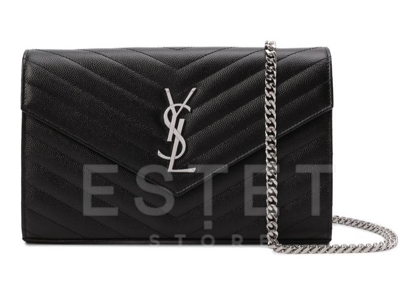 Сумка Saint Laurent Monogram Mini Черная