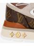 Кроссовки Louis Vuitton Run Away Оранжевые