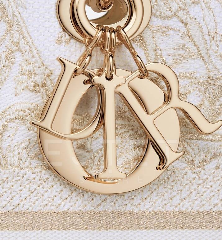 Сумка Dior Lady D-lite Белая