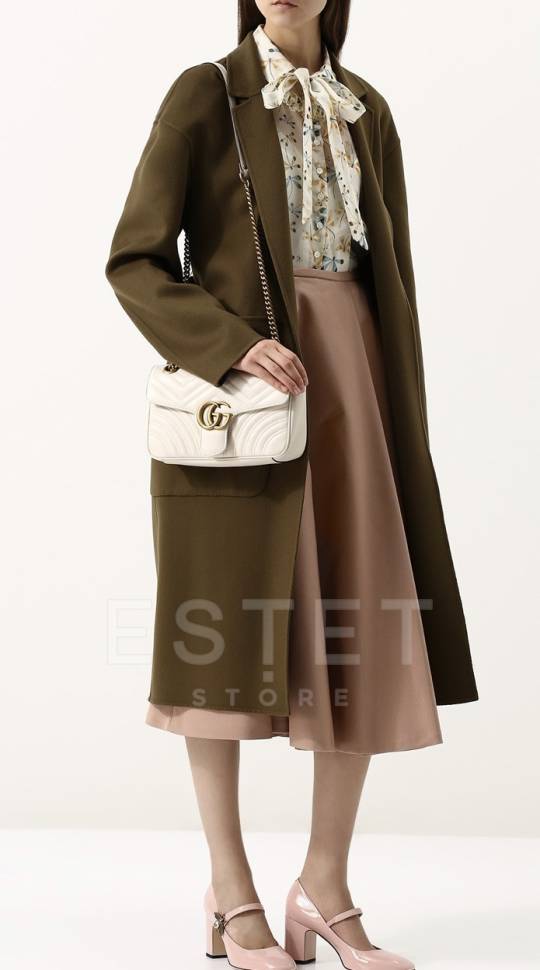 Сумка Gucci Gg Marmont Small Белая