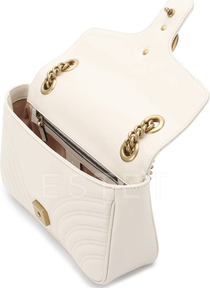 Сумка Gucci Gg Marmont Small Белая