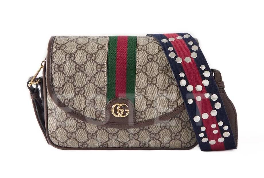 Сумка Gucci Ophidia Gg Бежевая