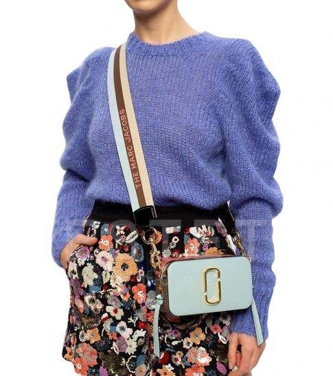 Сумка Marc Jacobs Snapshot Бирюзовая