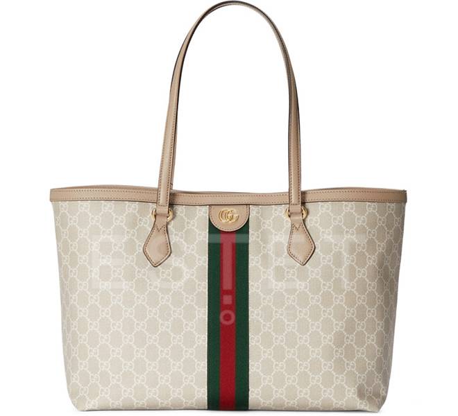 Сумка Gucci Ophidia Gg Кремовая