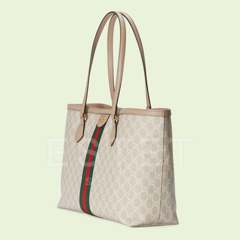 Сумка Gucci Ophidia Gg Кремовая