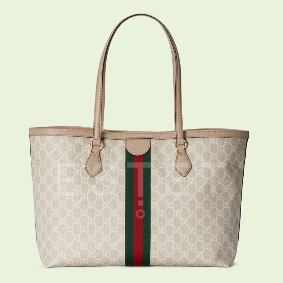 Сумка Gucci Ophidia Gg Кремовая