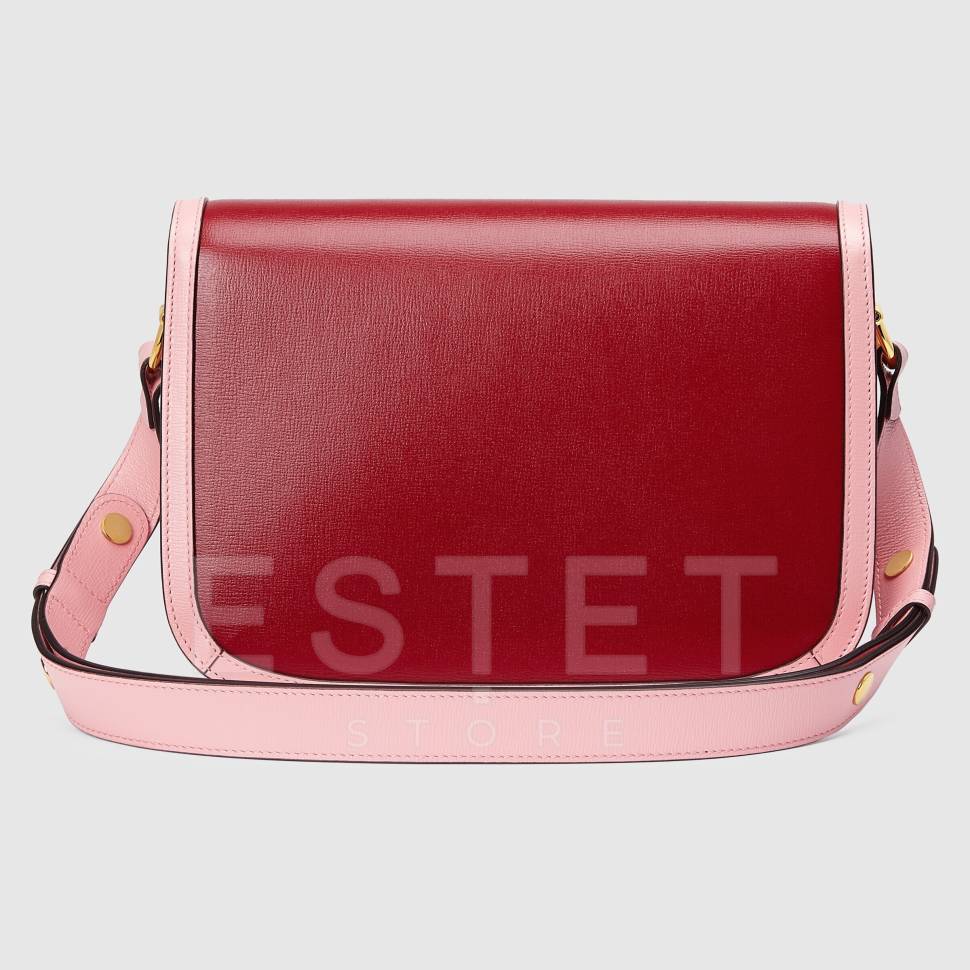 Сумка Gucci Horsebit 1955 Розовая